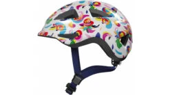Abus Anuky 2.0 Kinderhelm -FahrradStil Sparshop abus anuky 2 0 kinderhelm whiteparrot 219508