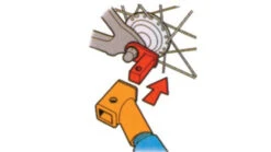 Croozer Achskupplung Vierkant