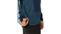Vaude Men's All Year Moab FZ Shirt -FahrradStil Sparshop az Vaude Mens All Year Moab FZ Shirt 5 darkseauni 216801
