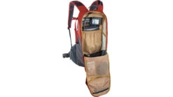 Evoc Ride 12L Rucksack -FahrradStil Sparshop az evoc ride 12l rucksack 3 chiliredcarbongrey 220688
